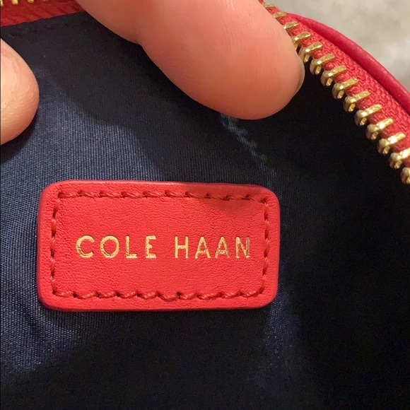 Cole Haan Leather Zipper Bag - Picture 7 of 9